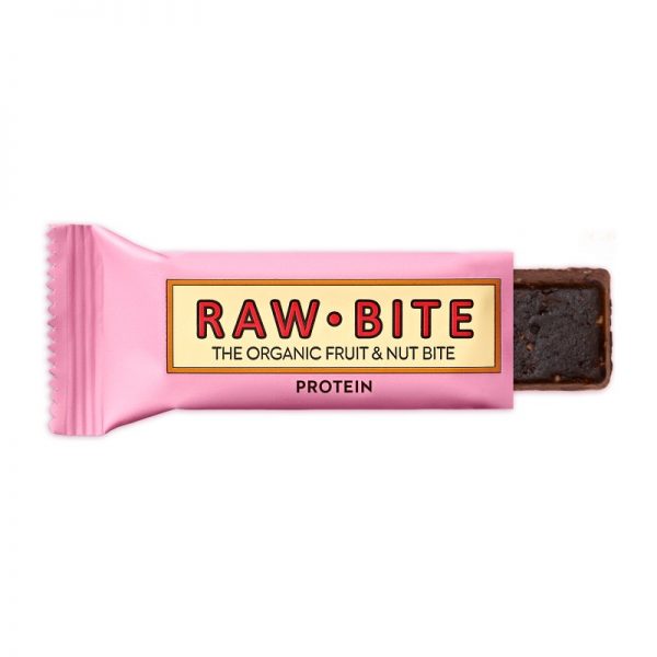 RAW-BITE energy tyčinka Protein BIO 50 g Rawbite