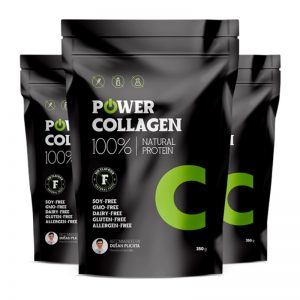 Power Collagen triple prášok Natural 350 g Powerlogy