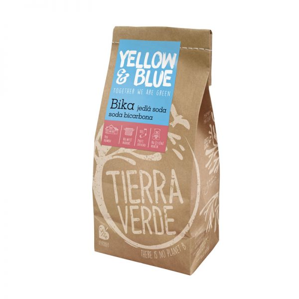 Bika - jedlá sóda, sóda bicarbona 1000 g Yellow & Blue / Tierra Verde