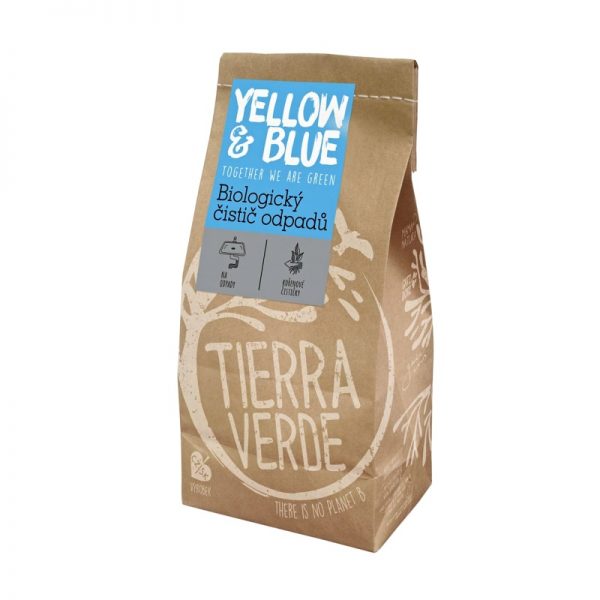 Čistič odpadov biologický 500 g Yellow & Blue - Tierra Verde