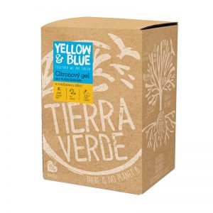 Gél citrónový na vodný kameň bag in box 5 L Yellow & Blue - Tierra Verde