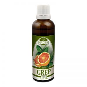 Grep - Grapefruitové semienko - tinktúra z bylín 50 ml Naděje