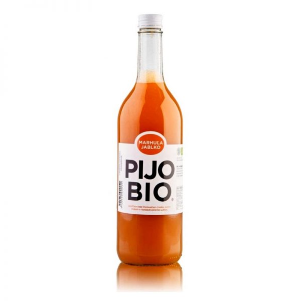 100 % ovocná šťava MARHUĽA – JABLKO BIO 250 ml / 700 ml PIJO BIO - Image 2