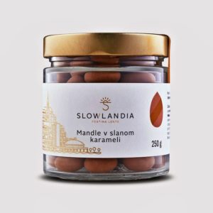 Mandle v slanom karameli 250g Slowlandia