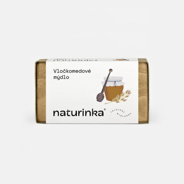 Mydlo Vločkomedové 110 g Naturinka