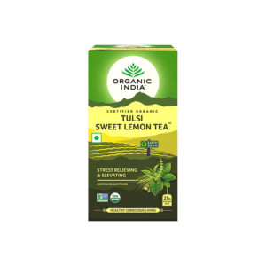 Čaj Tulsi sladký citrón 25 ks Organic India