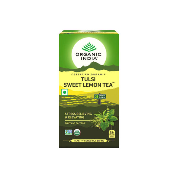 Čaj Tulsi sladký citrón 25 ks Organic India