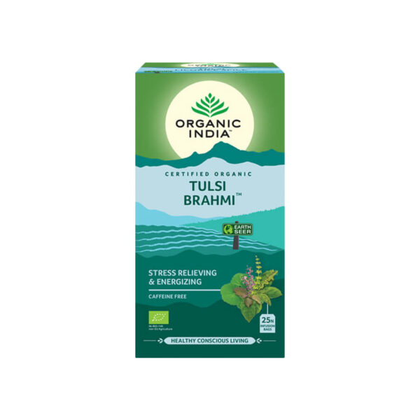 Čaj Tulsi Brahmi 25 ks Organic India