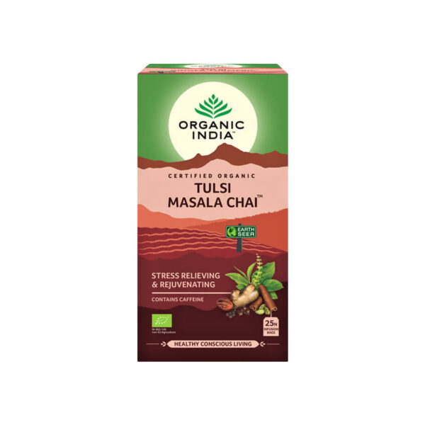 Čaj Tulsi Masala Chai 25 ks Organic India