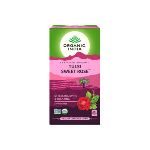 Čaj Tulsi sladká ruža 25 ks Organic India