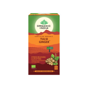 Čaj Tulsi Zázvor 50 g Organic India
