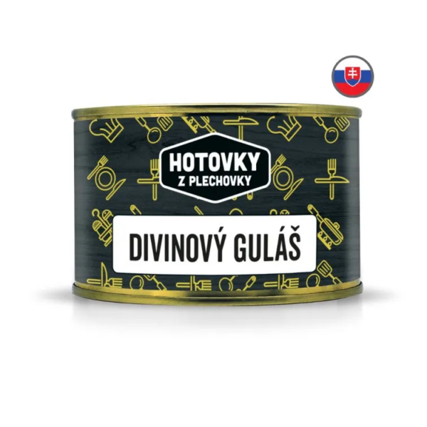 Divinový guláš 400 g Hotovky z plechovky