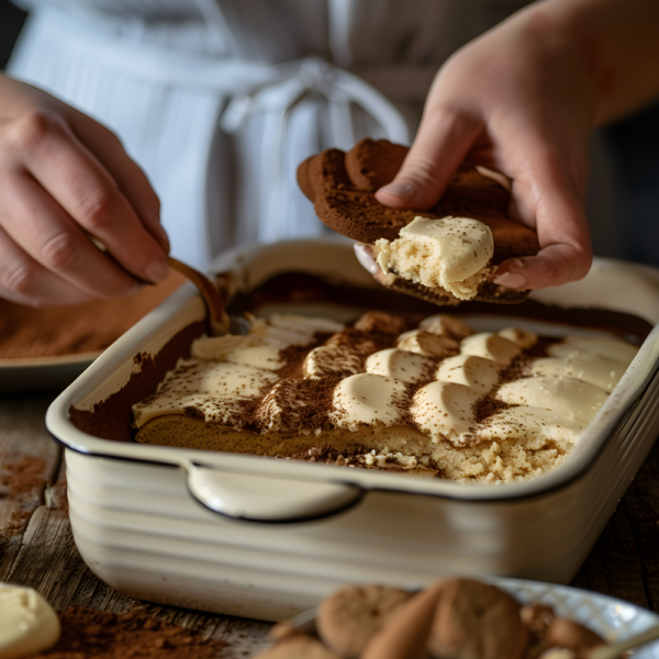 Tiramisu výroba piškóty Savoiardi a Mascarpone